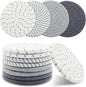 8 Pcs Drink Coasters, Minimalist Cotton Woven Coaster Set, 4 Colors Absorbent Coaster Protection Protection for Various Cups, Ideal for Coffee Tables and Home Decor Tabletop, 4.3 Inches
