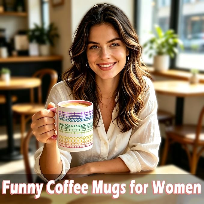 F This S Secret Hidden Message Coffee Mug, 11OZ Ceramic Pink Cup | Funny Coffee - Image 6