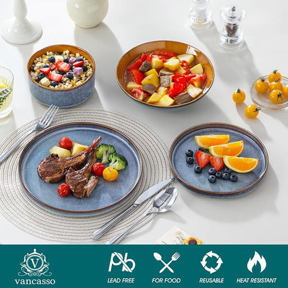 ONION Ceramic Plates and Bowls Sets - Image 4