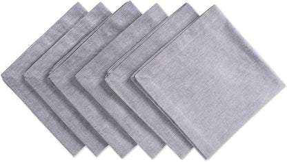 DII Chambray Kitchen, Tabletop Collection, Napkin Set by DII