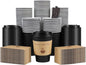 Clawsoff 100 Pack 12 oz Disposable Paper Coffee Cups by BuyNow