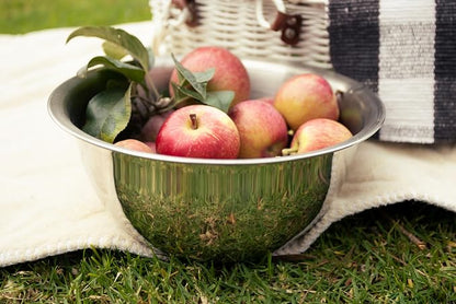 Fox Run Brands 2.75-Quart Stainless Steel Mixing Bowl, Metallic | Small Metal - Image 2