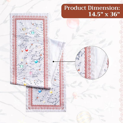 Maison d' Hermine Table Runner 100% Cotton 14.50" x 36" | Table Runners 36 - Image 7