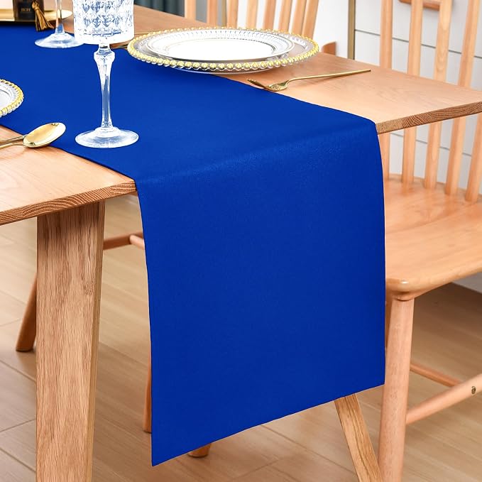 Farmhouse Blue Table Runner Dining Table Runners 72 Inches Long Coffee Table by Wolkemer
