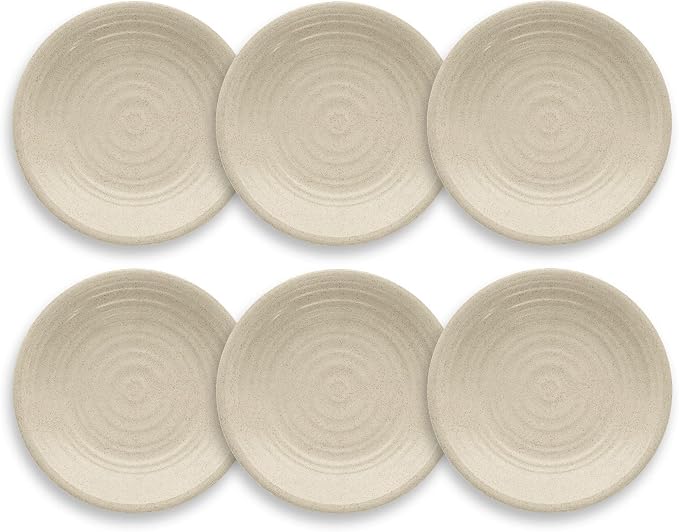 Matte Artisan 8.5'' Durable Planta Salad Plates, Shatter-Resistant and by Unknown