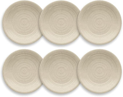 Matte Artisan 8.5'' Durable Planta Salad Plates, Shatter-Resistant and by Unknown