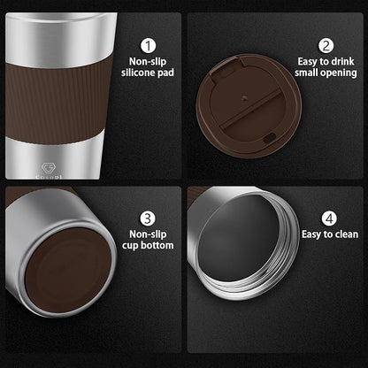 CS COSDDI 12 oz Stainless Steel Vacuum Insulated Tumbler - Image 3