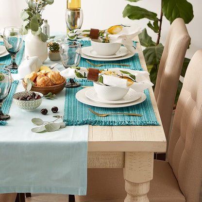 DII Variegated Tabletop Collection, Placemat Set, 6 Piece - Image 4
