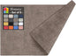 Homaxy Faux Leather Heat Resistant Placemats for Dining Table Set of 8, Waterproof Wipeable Washable PU Table Mats, Easy to Clean Anti-Slip Place Mats, 11.8" x 17", Dark Brown