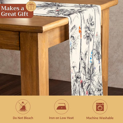 Maison d' Hermine Table Runner 100% Cotton 14.50" x 108" | Table Runners 108 - Image 5