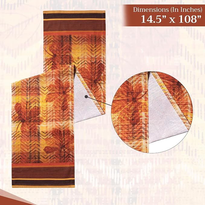 Maison d' Hermine Table Runner 100% Cotton 14.50" x 108" | Table Runners 108 - Image 4
