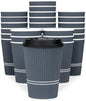Disposable Coffee Cups With Lids - 12 oz To Go Coffee Cup With Lid. Durable by Glowcoast