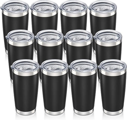 20 oz Tumbler with Lid Stainless Steel Insulated Tumblers Bulk Cups Mug | by Orebigo