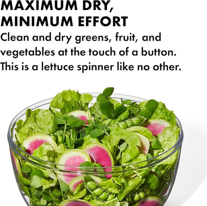 OXO Good Grips Salad Spinner | Lettuce Spinner | Fruit Washer | Fruit Washing - Image 5