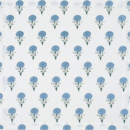Bedding Craft Printed Dinner Napkins Set of 12 – 18x18 Mushroom Design with 1" Fold – Durable Stylish Fabric Napkins for Dining, Table Décor & Everyday Use