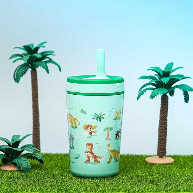 Zak Designs PAW Patrol Kelso 12oz Stainless Steel Leak-Proof Toddler Cup | BPA - Image 3