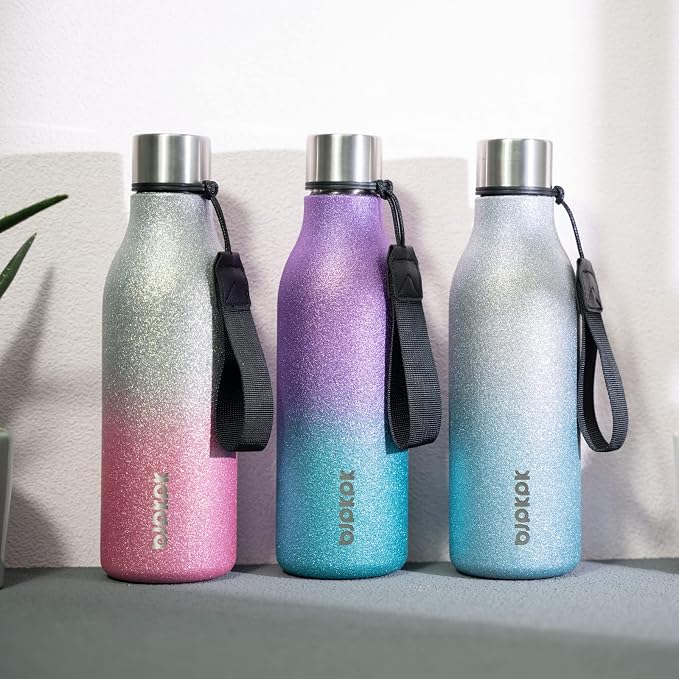 BJPKPK 18oz Insulated Water Bottle, Stainless Steel Bottle - Image 4