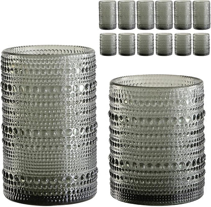 ZMOWIPDL Drinking Glasses Set of 12, by ZMOWIPDL