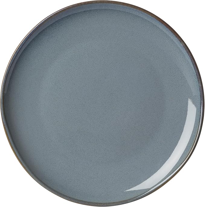 Oneida 897199 Organic Shades 12-Piece Dinnerware Set, Slate Blue - Image 4
