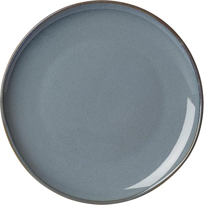 Oneida 897199 Organic Shades 12-Piece Dinnerware Set, Slate Blue - Image 4