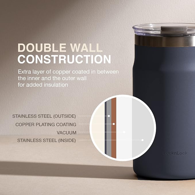 LocknLock Metro Mug Premium 18/8 Stainless Steel Double Wall Insulated - Image 4