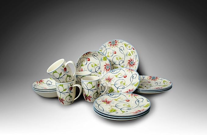 16-Piece Porcelain Dinnerware Set - Image 9