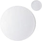 Set of 8 PU Leather Placemats, Waterproof Coffee Coasters, Kitchen Table Mats, Easy to Wipe Off for Dining Round Table