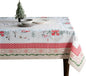 Maison d' Hermine Table Cloth Rectangle Table 100% Cotton 60 x 120 Inches Fall Tablecloth Reusable Everyday Use for Thanksgiving Christmas Decorations Dining Farmhouse Party (Rural Christmas)
