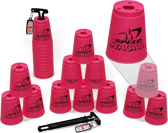 Speed Stacks | Official Sport Stacking Set, Low Friction | WSSA Approved by SpeedStacks