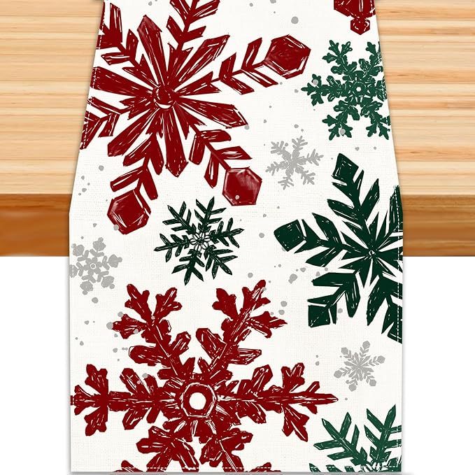 Christmas Winter Table Runner by Unknown