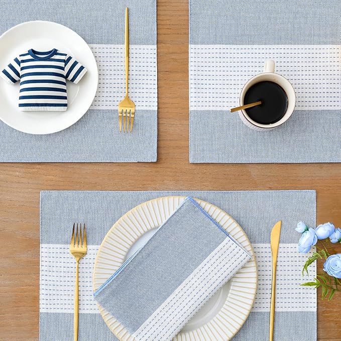 Wracra Linen Placemats Set of 4 - Image 6