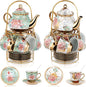 Zhehao 40 Pcs Porcelain Tea Set by Zhehao