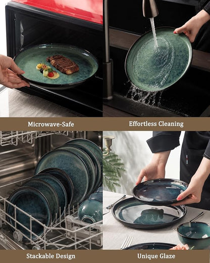 Ceramic tableware set, suitable - Image 2
