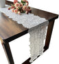 2 Pcs White Lace Table Runner 14 x 120 Inch Vintage Rustic Table Runner by Unknown