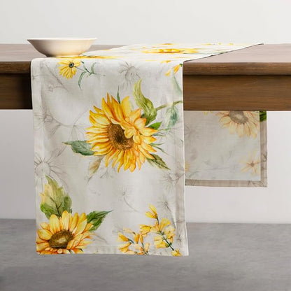 Maison d' Hermine Table Runner 100% Cotton 14.50" x 72" | Table Runners 72 - Image 9