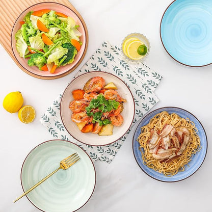 KitchenTour Ceramic Pasta Bowls - Image 8
