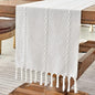 Wracra Rustic Linen Table Runner by Wracra