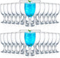 Patelai Set of 30 Water Goblet, 16 oz Clear Drinking Glasses Bulk Dishwasher by Patelai