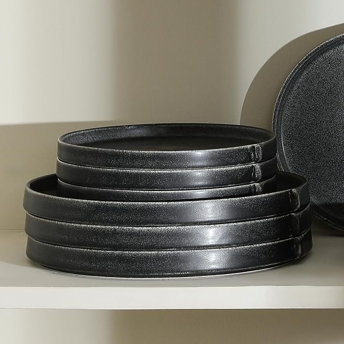 Stone Lain Bao 4-Piece Dinner Plate Set Stoneware - Image 6