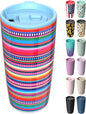 TILUCK 20 oz Insulated Coffee Tumbler by TILUCKBringsGoodLuck