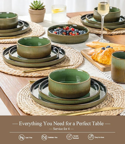 GBHOME Stoneware Dinnerware Sets - Image 5