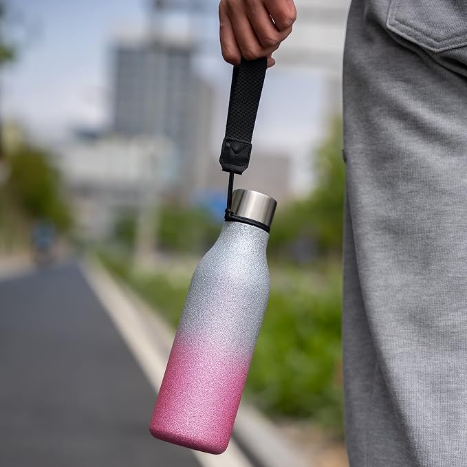 BJPKPK 18oz Insulated Water Bottle, Stainless Steel Bottle - Image 5