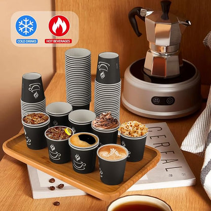 GGOLDMER 4 oz Paper Coffee Cups - Image 7