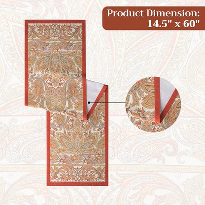 Maison d' Hermine Table Runner 100% Cotton 14.50" x 60" | Table Runners 60 - Image 7