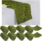 Dried Moss Table Runner Preserved Moss Mat Artificial Green Moss Roll by Jutom