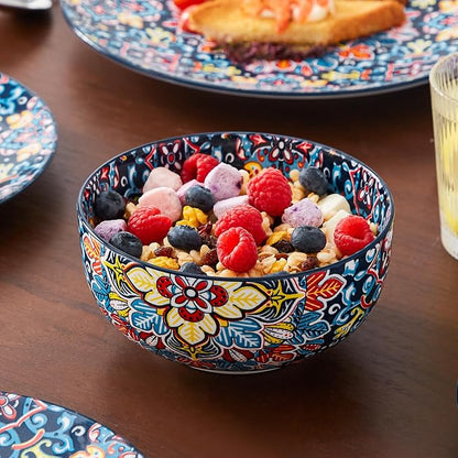 vancasso 12 Pieces Dinnerware Sets, Porcelain Dishes Set - Image 8