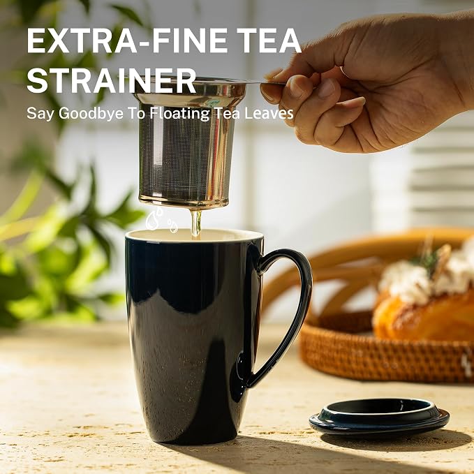 Sweese 15oz Ceramic Tea Cup - Image 4