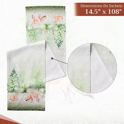 Maison d' Hermine Table Runner 100% Cotton 14.50" x 108" | Table Runners 108 - Image 4