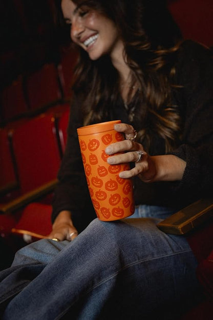 Simple Modern Halloween Travel Coffee Mug 360° Lid | 16oz | White | Voyager - Image 2