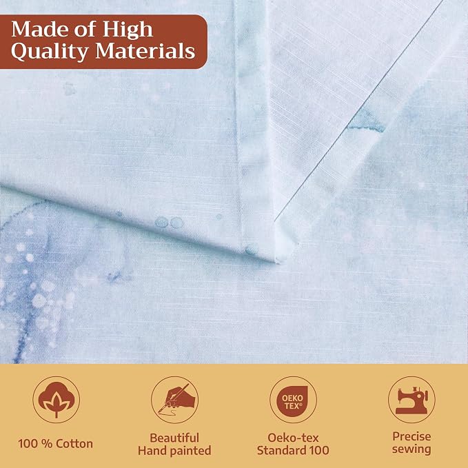 Maison d' Hermine Table Runner 100% Cotton 14.50" x 72" | Table Runners 72 - Image 3